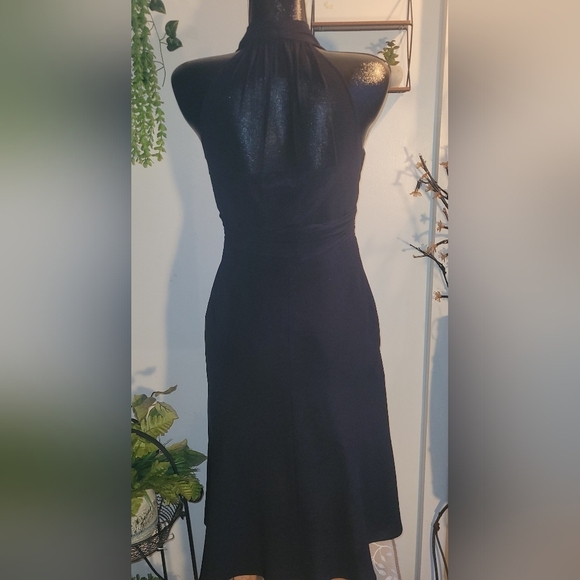 Evan-Picone black dress Size 6 - Picture 7 of 8